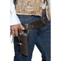 (image for) Authentic Western Wandering Gunman Belt And Holster