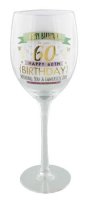 (image for) 60th Birthday Girl Wine Glass