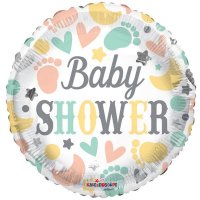 18" Baby Shower Elements Foil Balloons