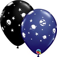 (image for) 11" Celestial Fun Assorted Latex Balloons 25pk
