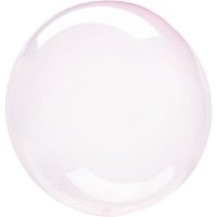 Crystal Clearz Light Pink Balloons Packaged