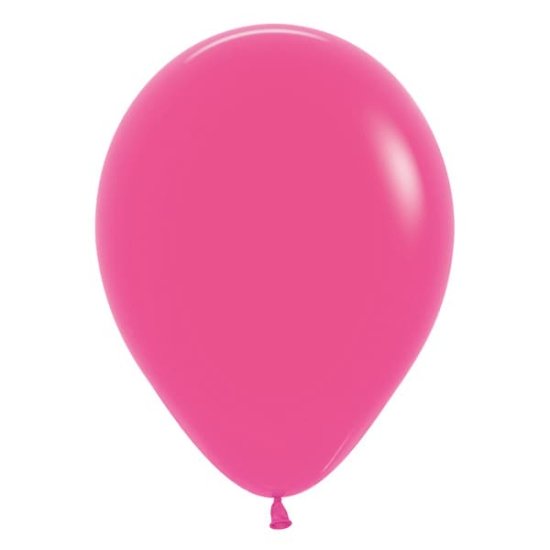 (image for) 12" Fashion Fuchsia Latex Balloons 50pk