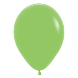 (image for) 12" Fashion Lime Green Latex Balloons 50pk