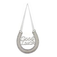 Silver Plated Good Luck Horse Shoe