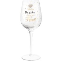 Mad Dots Daughter Wine Glass