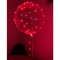 5m Red LED Light Up Balloon Lights