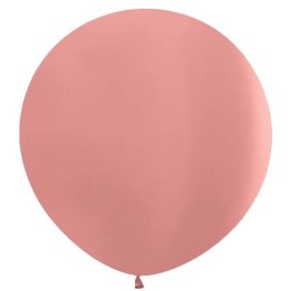 (image for) 36" Metallic Rose Gold Latex Balloons 2pk