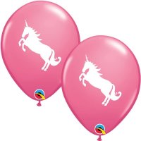 11" Unicorn Latex Balloons 6pk