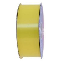 2 Inch Sunshine Yellow Poly Ribbons