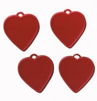 Red Heart Balloon Shaped Weights x100