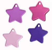 Star Shaped Weights Pastel Assortment x100