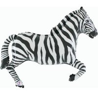 (image for) Zebra Supershape Balloons