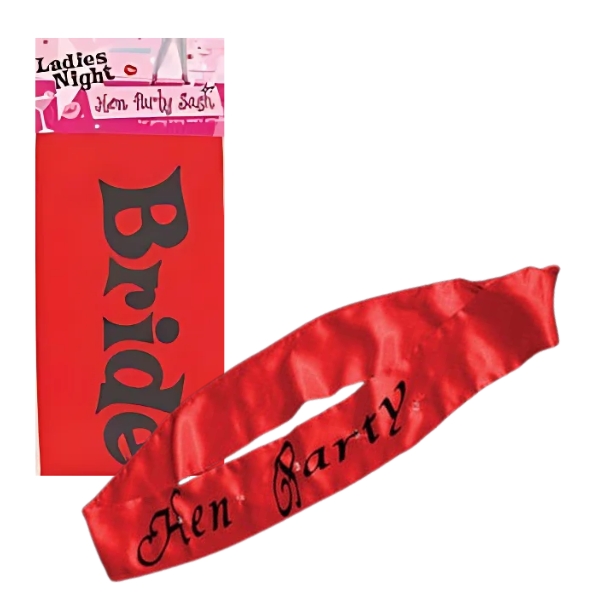 (image for) Hen Night Flashing Sash