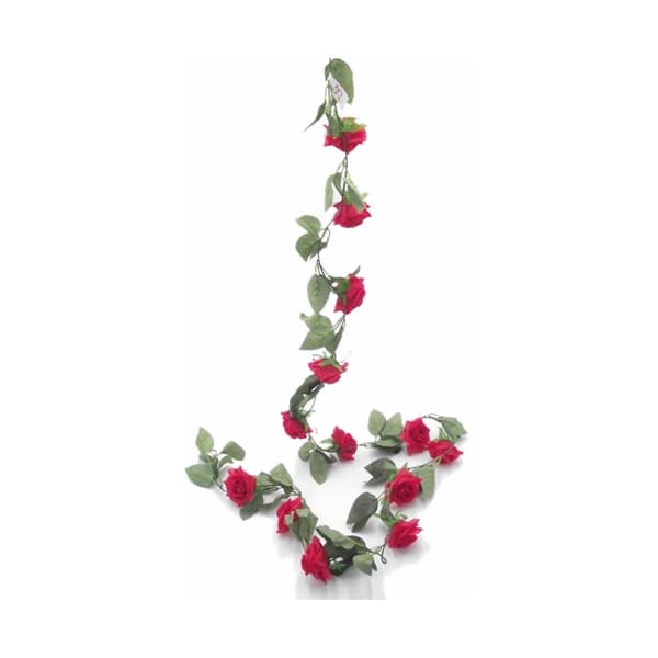 (image for) Red Rose Artificial Garland