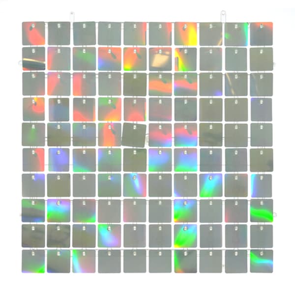 (image for) Iridescent Click & Connect Sequin Wall Panel TYPE B