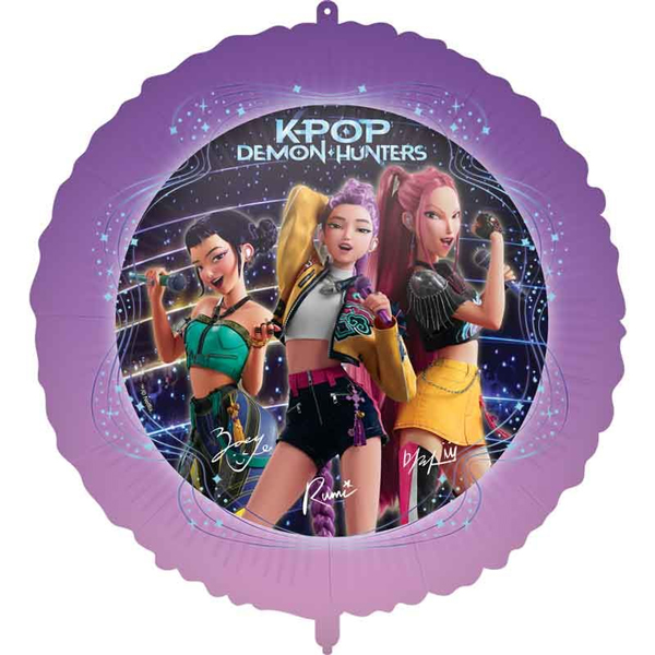 (image for) 18" K-Pop Demon Hunters Foil Balloons
