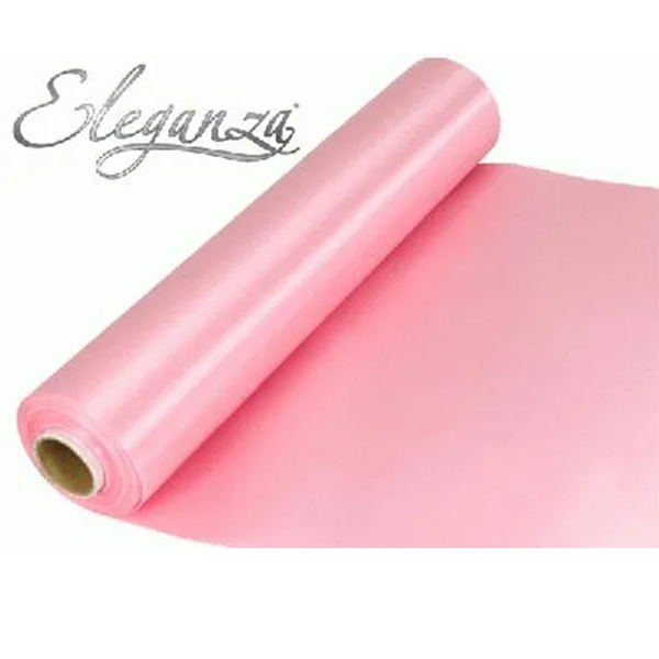 Eleganza Light Pink Satin Fabric 29cm x 20m