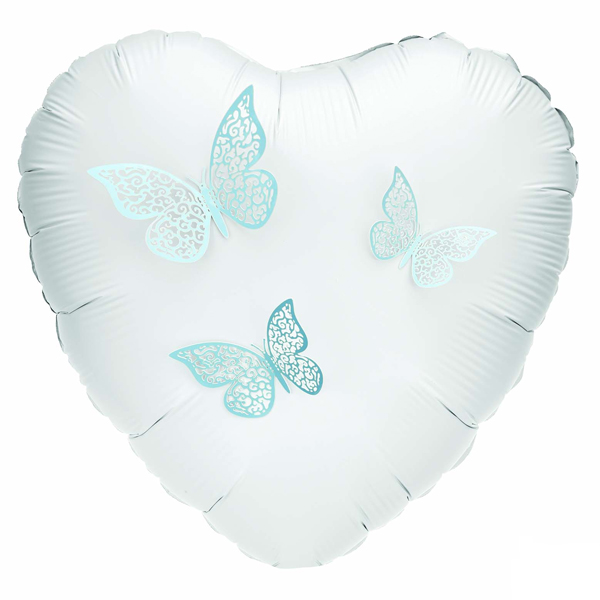 3D Pastel Light Blue Adhesive Butterflies 12 pack