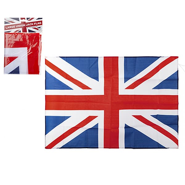 (image for) Union Jack Rayon Flag 3ft x 2ft