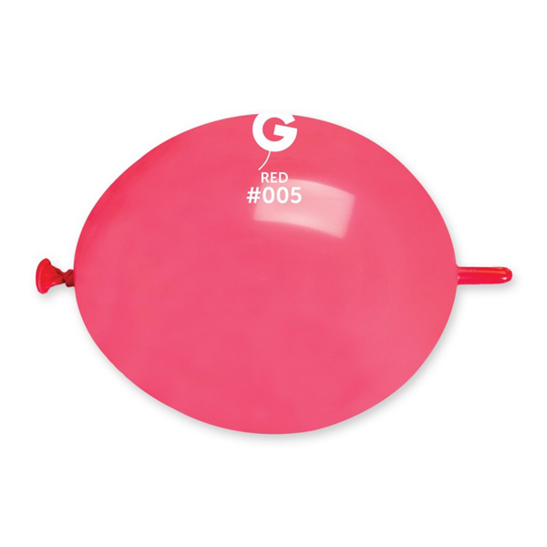 (image for) 6" Red Glink Latex Balloons 100pk