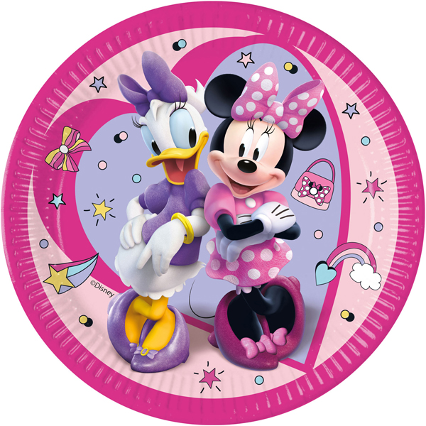 (image for) Minnie Mouse Junior Paper Plates 8pk