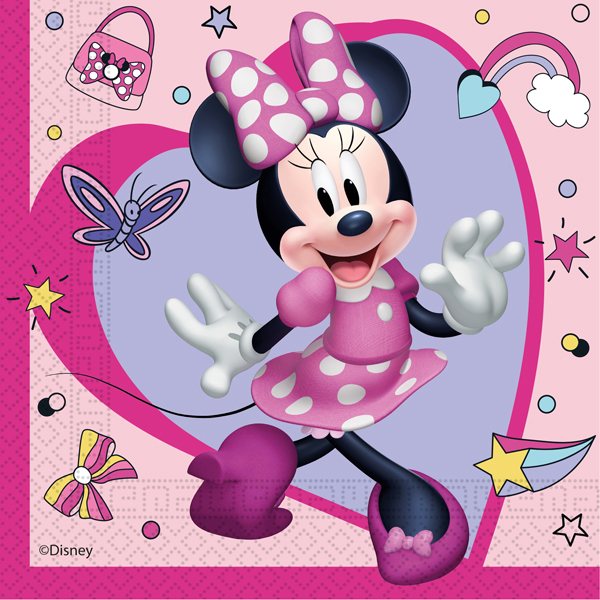 (image for) Minnie Mouse Junior Paper Napkins 20pk