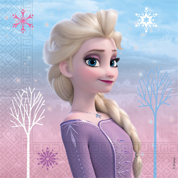 (image for) Frozen 2 Wind Spirit Paper Napkins 20pk