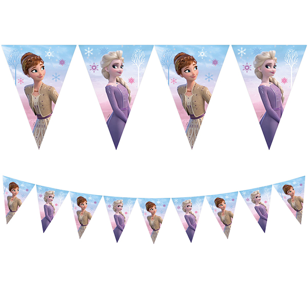 (image for) Frozen 2 Wind Spirit Triangle Flag Banner