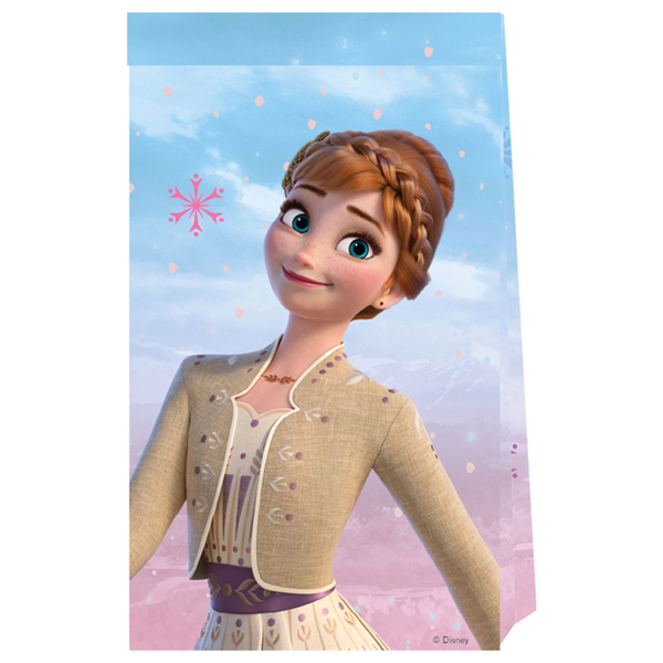 (image for) Frozen 2 Wind Spirit Paper Party Bags 4pk