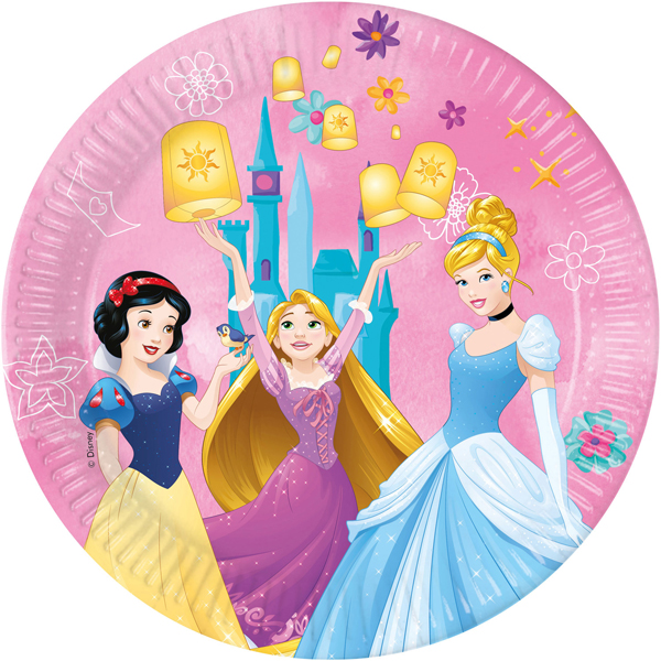 (image for) Disney Princess Paper Plates 8pk