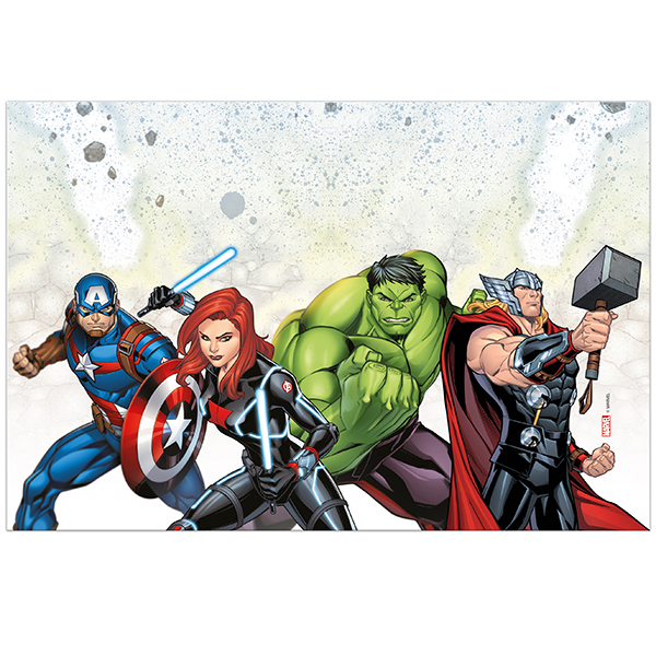 (image for) Avengers Infinity Stones Party Plastic Tablecover 1pk