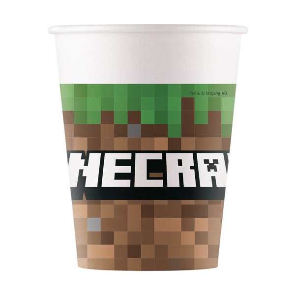 (image for) Minecraft Party Paper Cups 8pk