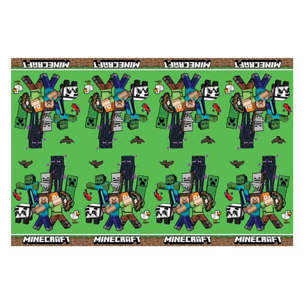 (image for) Minecraft Party Plastic Tablecover 1pk