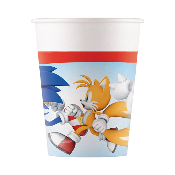 (image for) Sonic The Hedgehog Party Paper Cups 8pk