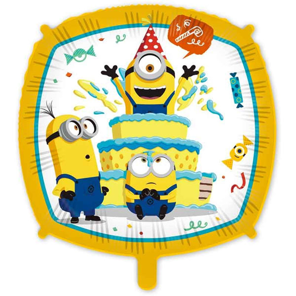 18" Minions: The Rise Of Gru Foil Balloons