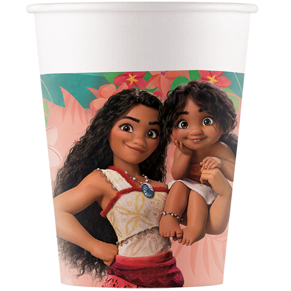 (image for) Moana 2 Sailing Spirit Party Paper Cups 8pk