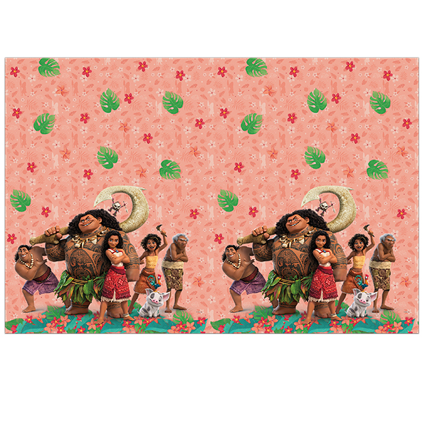 (image for) Moana 2 Sailing Spirit Party Plastic Tablecover 1pk