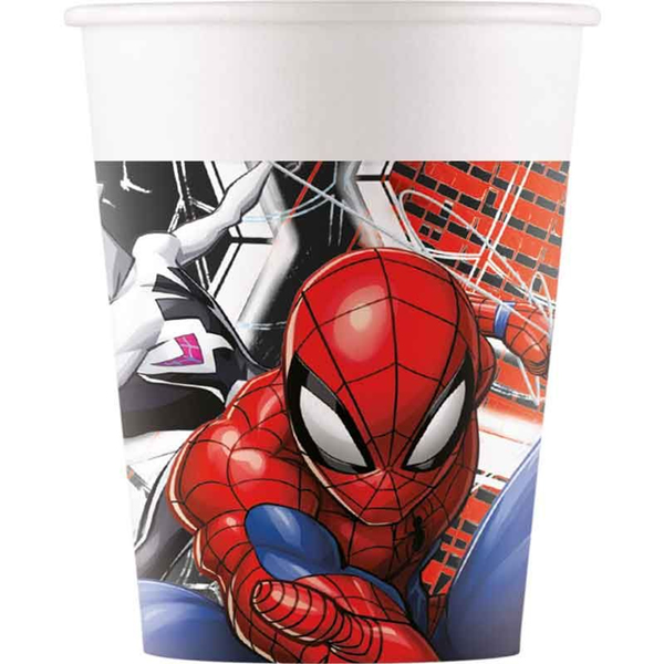 (image for) Spiderman World Of Webs Paper Cups 8pk