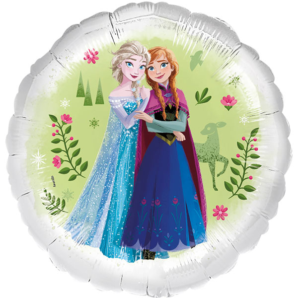 18" Disney Frozen Anna & Elsa Foil Balloons