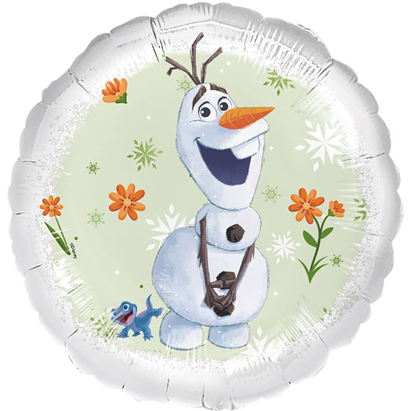 18" Disney Frozen Olaf & Bruni Foil Balloons