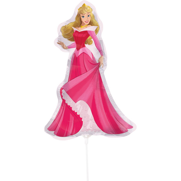 9" Disney Princess Sleeping Beauty Air Fill Foil Balloons