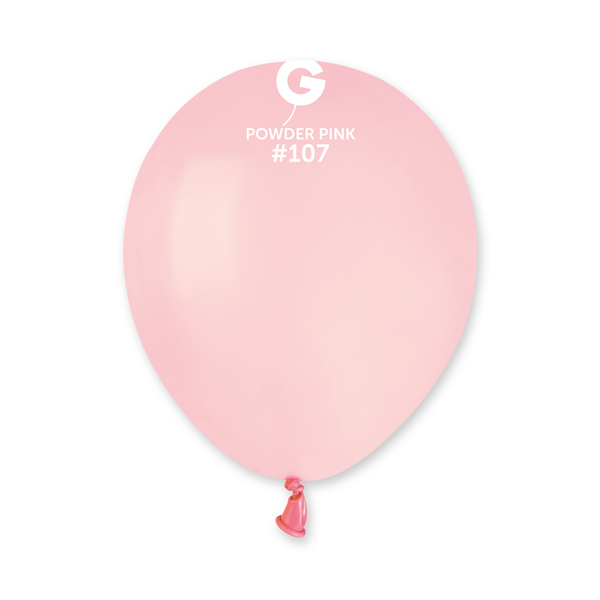 5" Marshmallow Powder Pink Latex Balloons 50pk