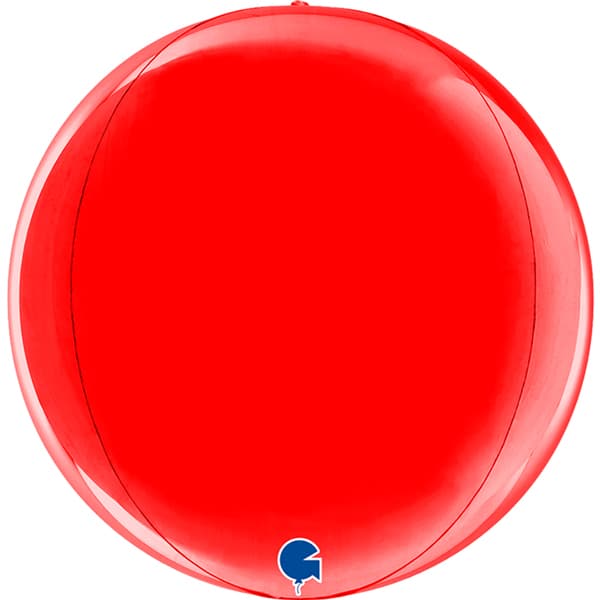 (image for) 11" Red Globe Foil Balloons