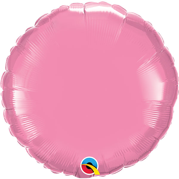 18" Rose Round Foil Balloon