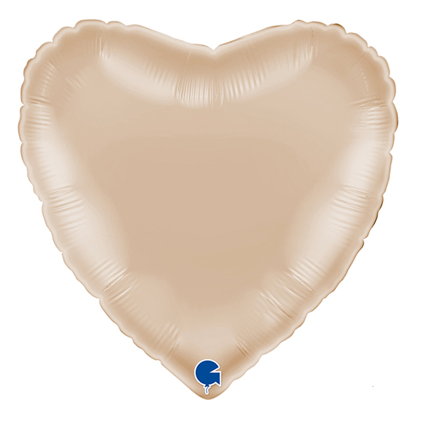 (image for) 18" Grabo Californian Gold Heart Foil Balloons