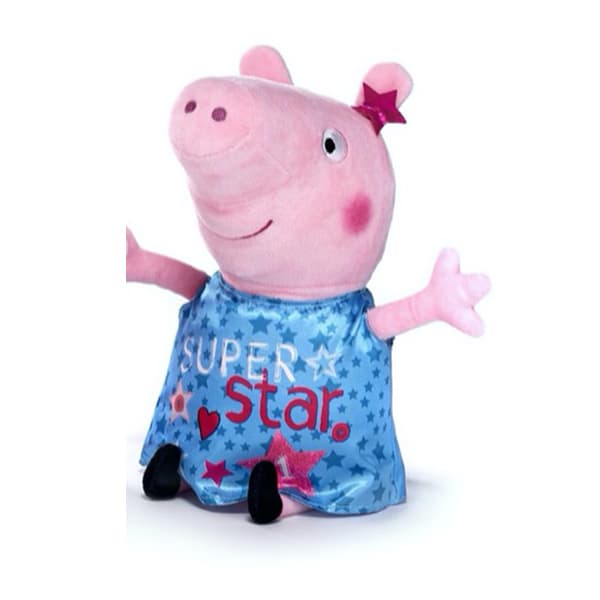 (image for) 12" Super Star Peppa Pig Soft Toy