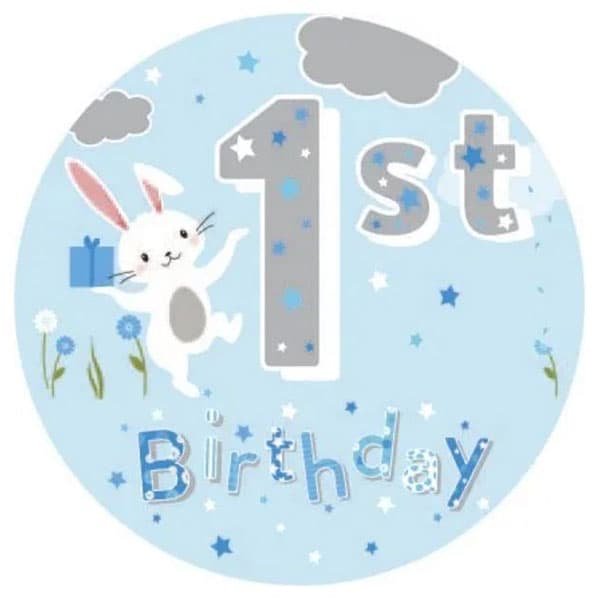 (image for) 1st Birthday Boy Big Badge