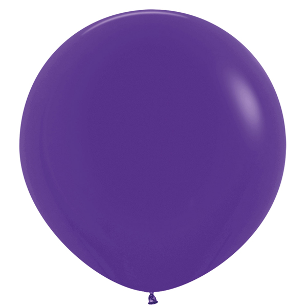 (image for) 36" Fashion Purple Violet Latex Balloons 2pk