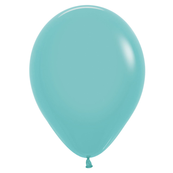 (image for) 5" Fashion Aquamarine Latex Balloons 100pk