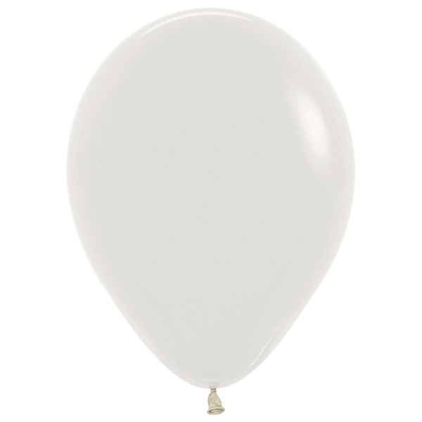 (image for) 12" Pastel Dusk Cream Latex Balloons 50pk